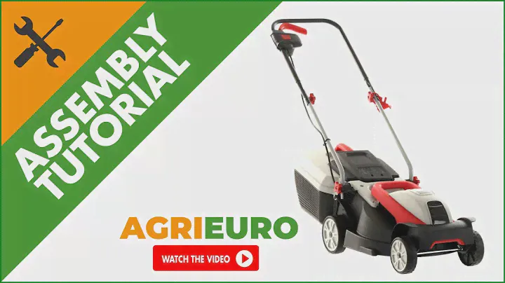 AL-KO 3.82 SE 1400W Electric Lawn Mower - 38 cm Blade - Assembly tutorial