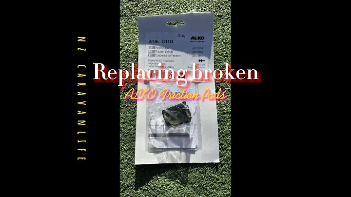 How to change the upper and rear ALKO Friction Pads [ALKO friction pads replacement]