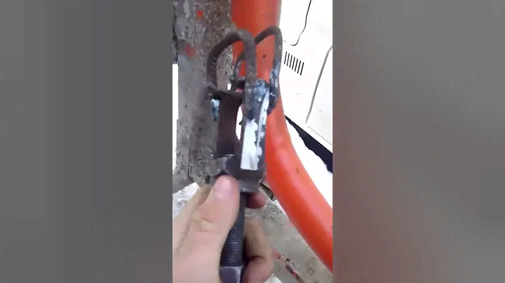 Замена ведущей шестерни на бетономешалке
